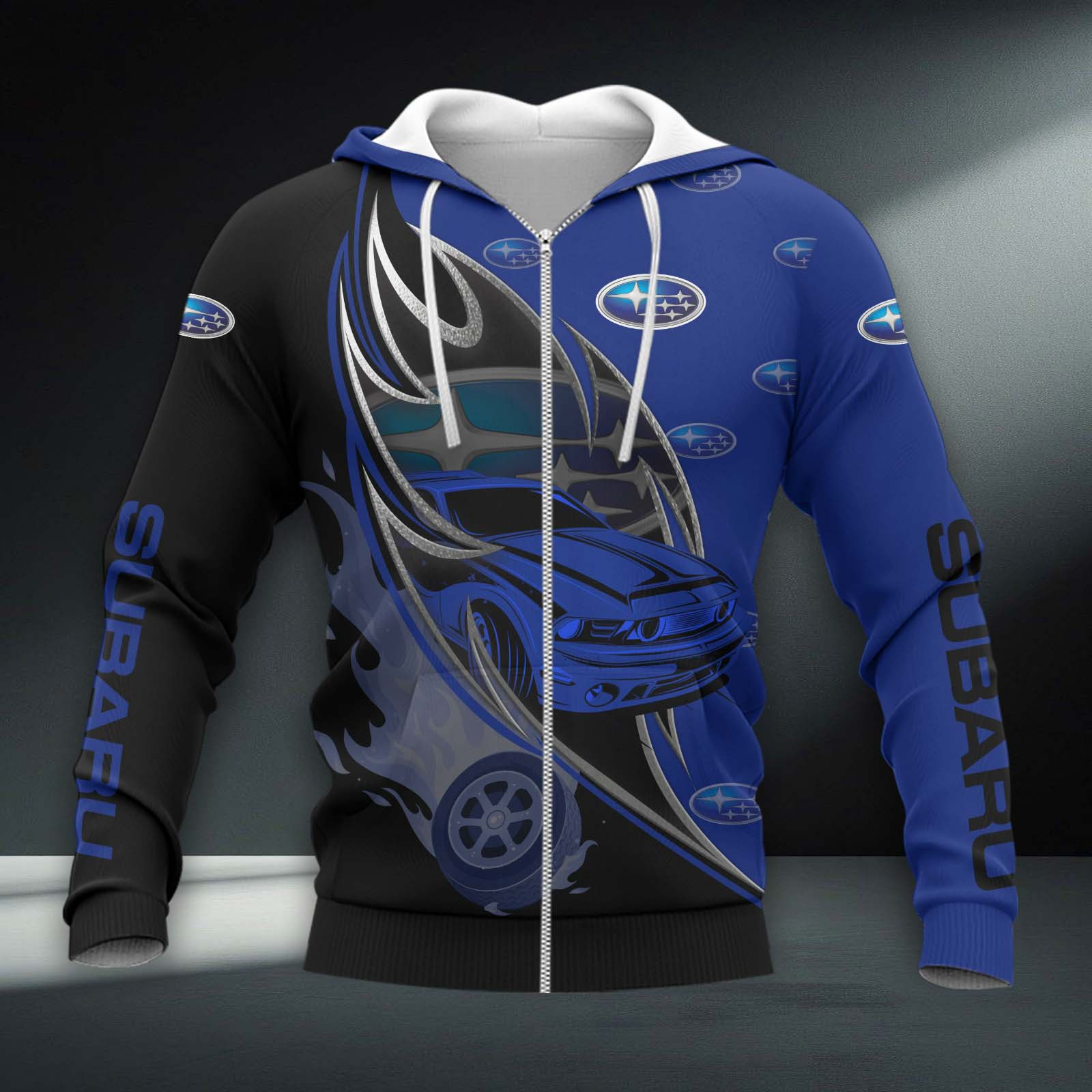Subaru Hoodie Zip