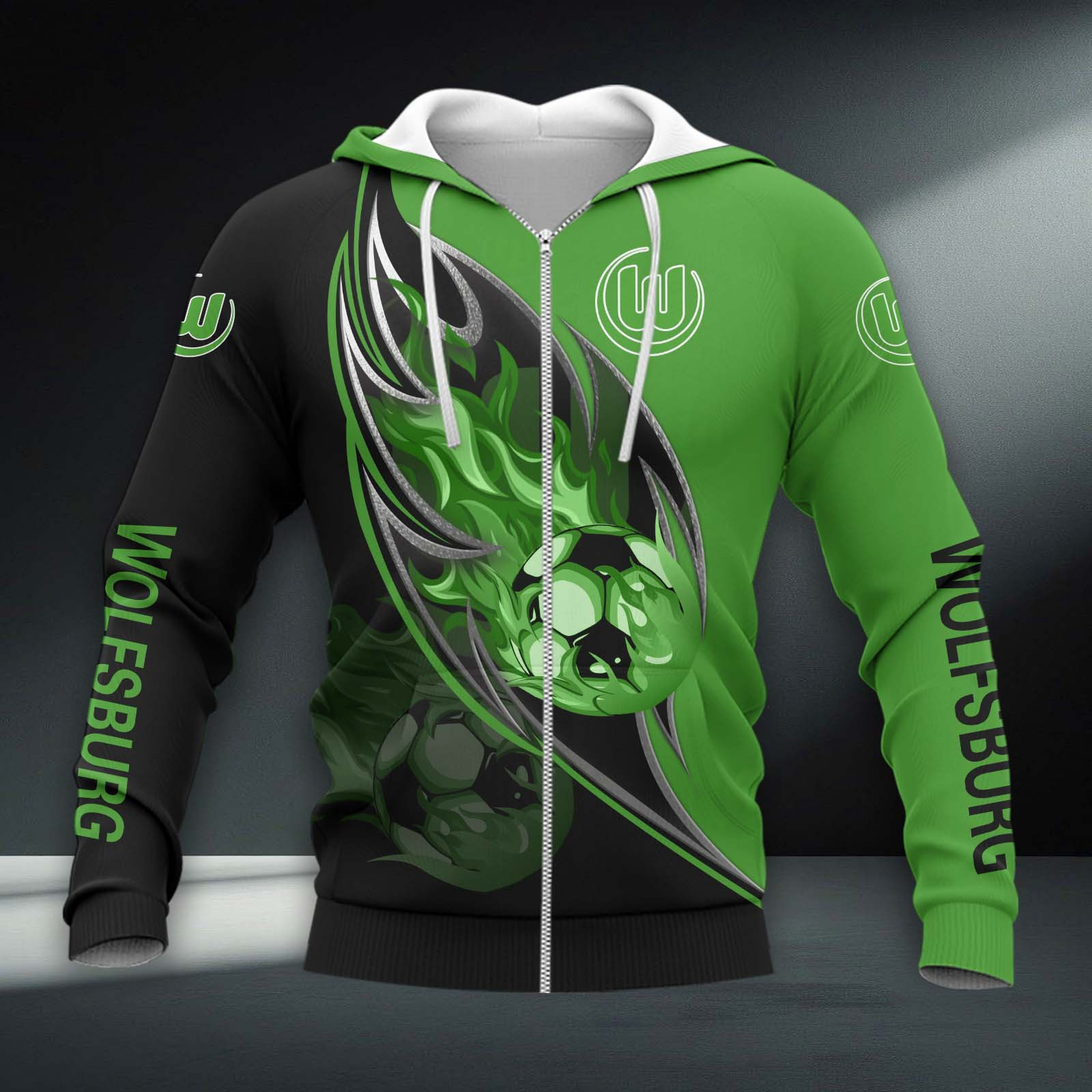 VfL Wolfsburg Hoodie Zip