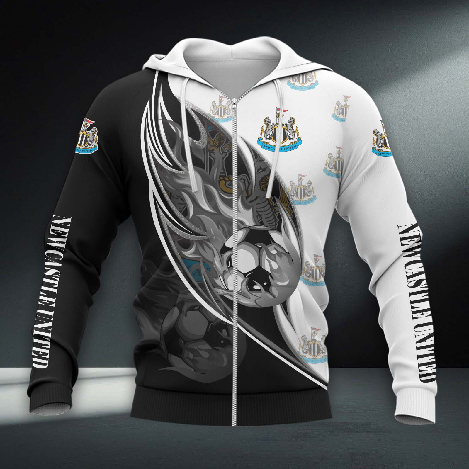 Newcastle United Hoodie Zip