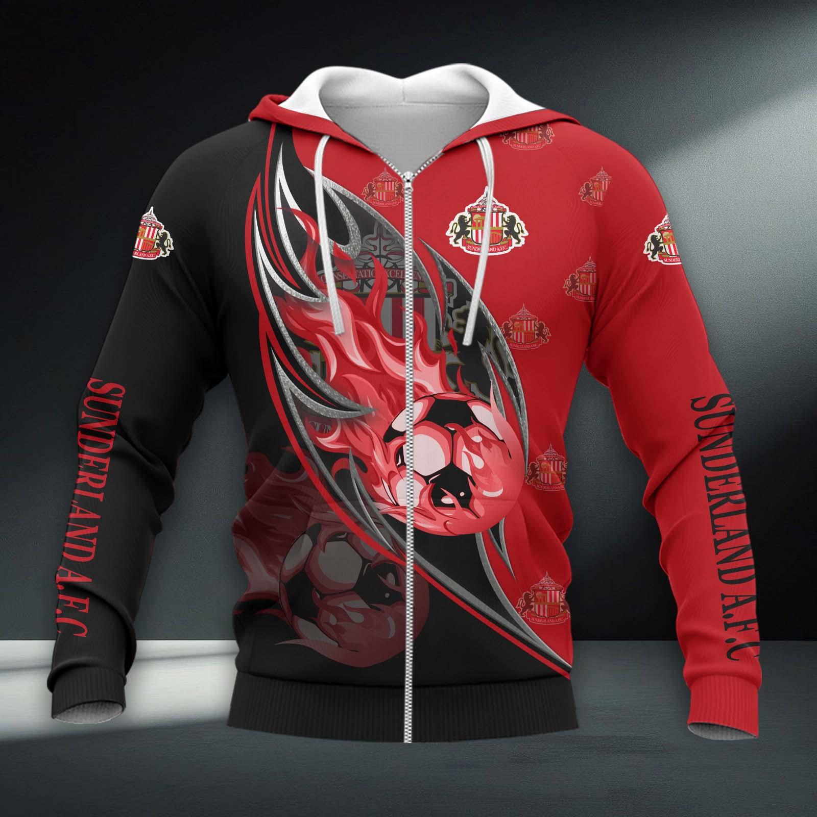 Sunderland Hoodie Zip