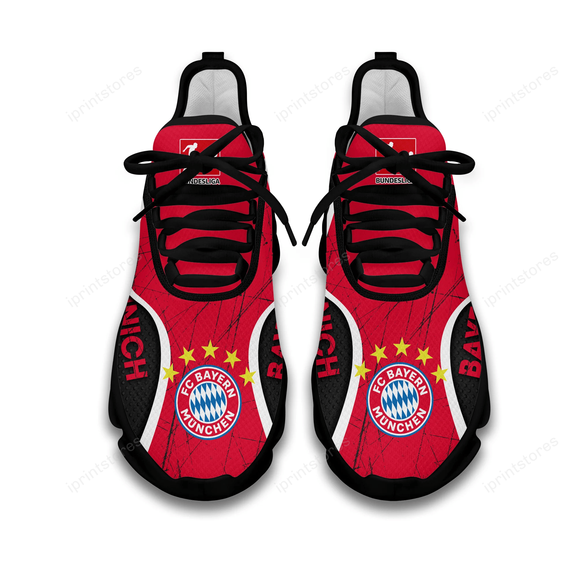 Bayern München Kratzfester Vintage-Stil Schuhe – Bild 2