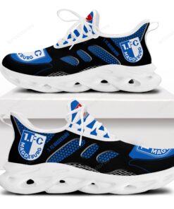 FC Magdeburg Blau Großes Logo Schuhe
