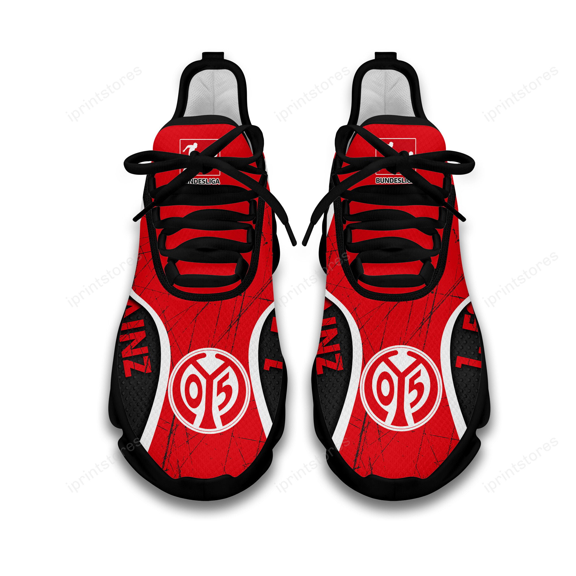 FSV Mainz 05 Kratzfester Vintage-Stil Schuhe – Bild 2