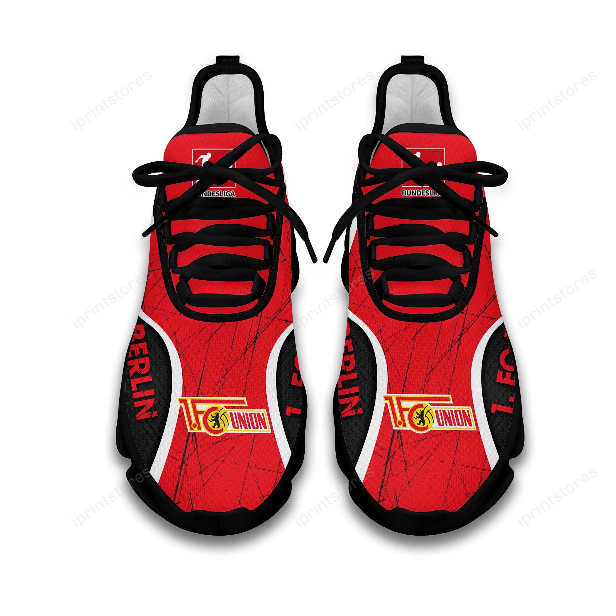 FC Union Berlin Kratzfester Vintage-Stil Schuhe – Bild 2