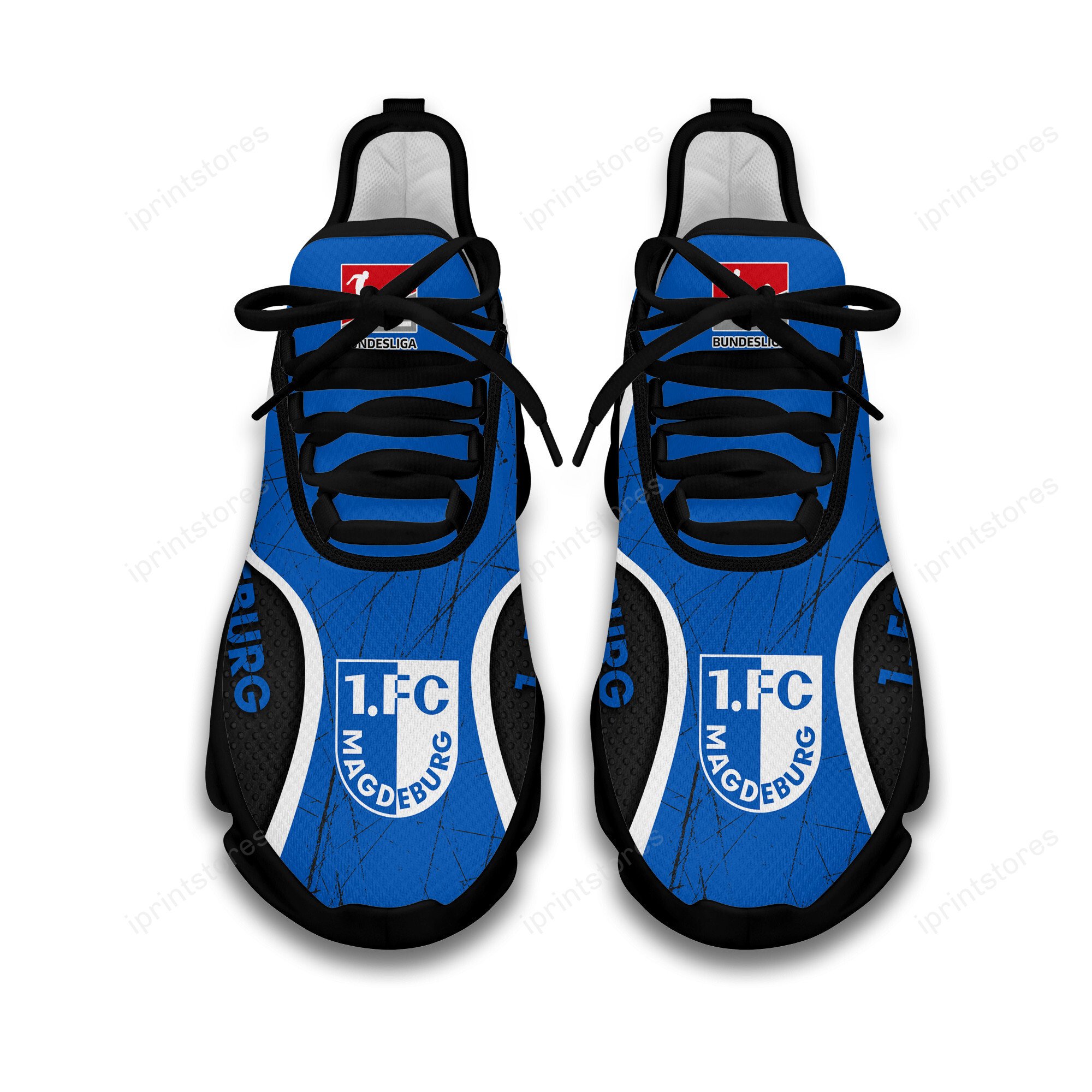 FC Magdeburg Kratzfester Vintage-Stil Schuhe – Bild 2