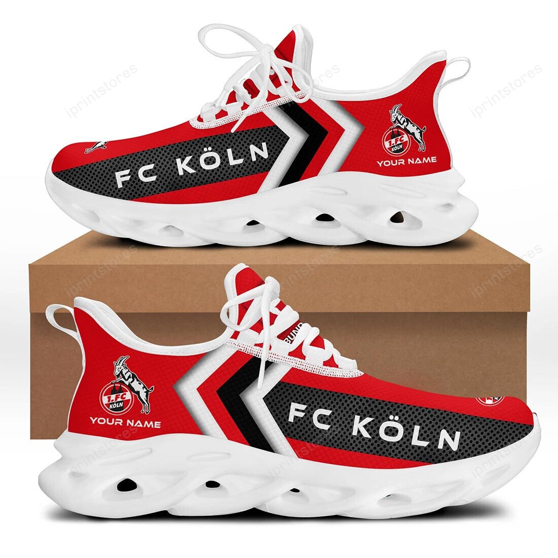 FC Saarbrücken Reißverschlussmuster Schuhe – Bild 2