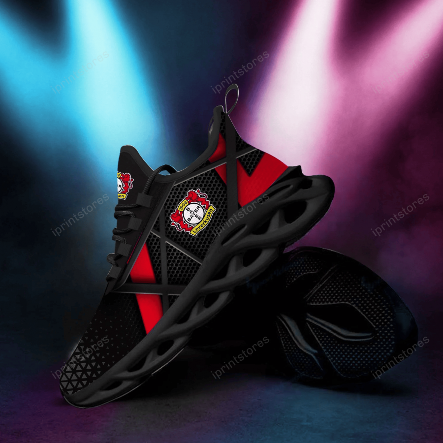 Bayer 04 Leverkusen Logo Muster Schuhe – Bild 3
