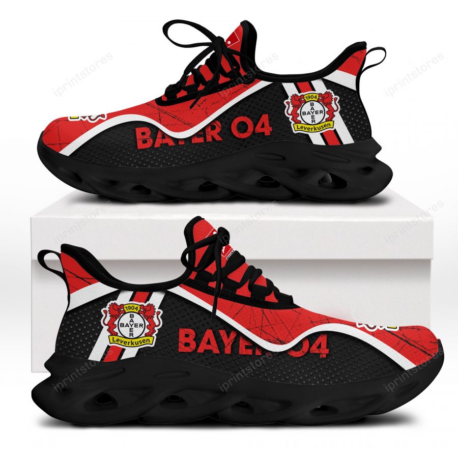 Bayer 04 Leverkusen Kratzfester Vintage-Stil Schuhe – Bild 3
