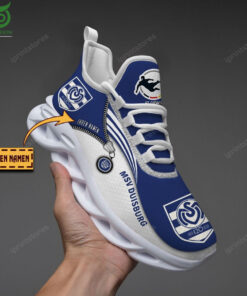 MSV Duisburg Reißverschlussmuster Schuhe