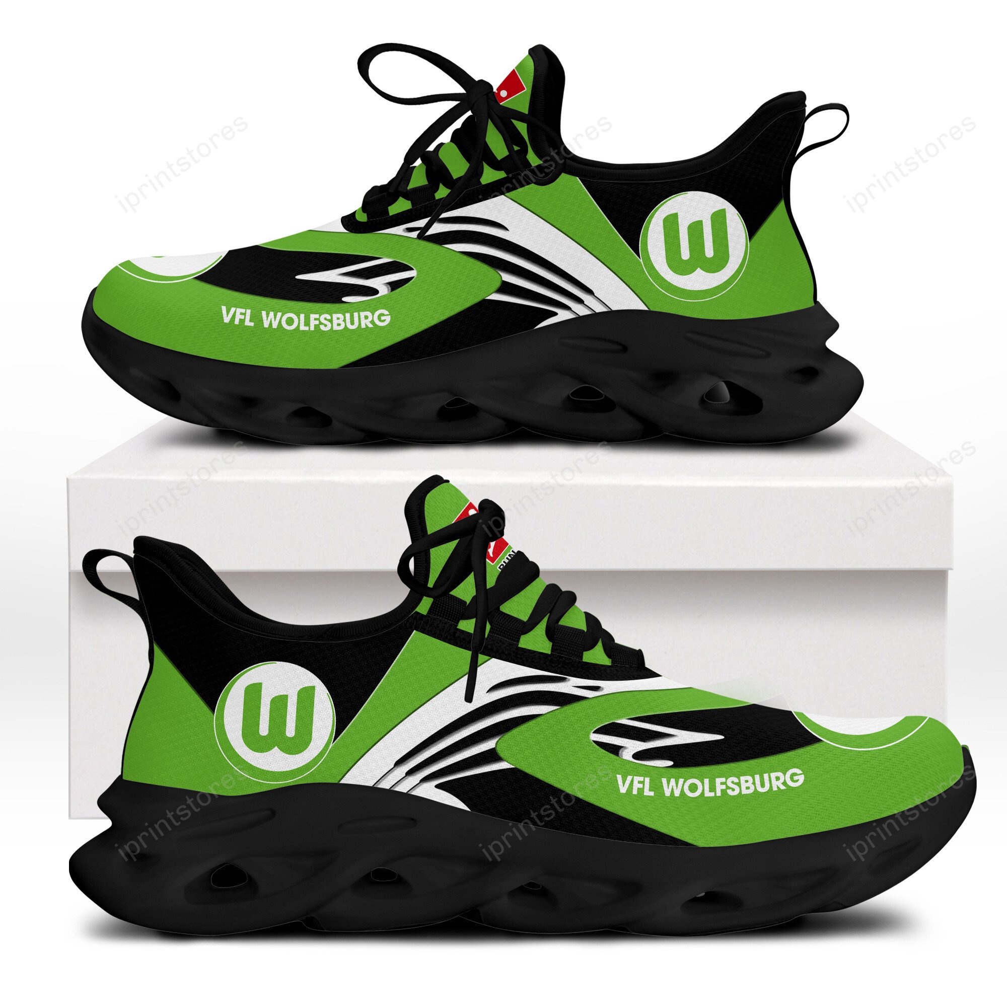VfL Wolfsburg Flügelstil Schuhe