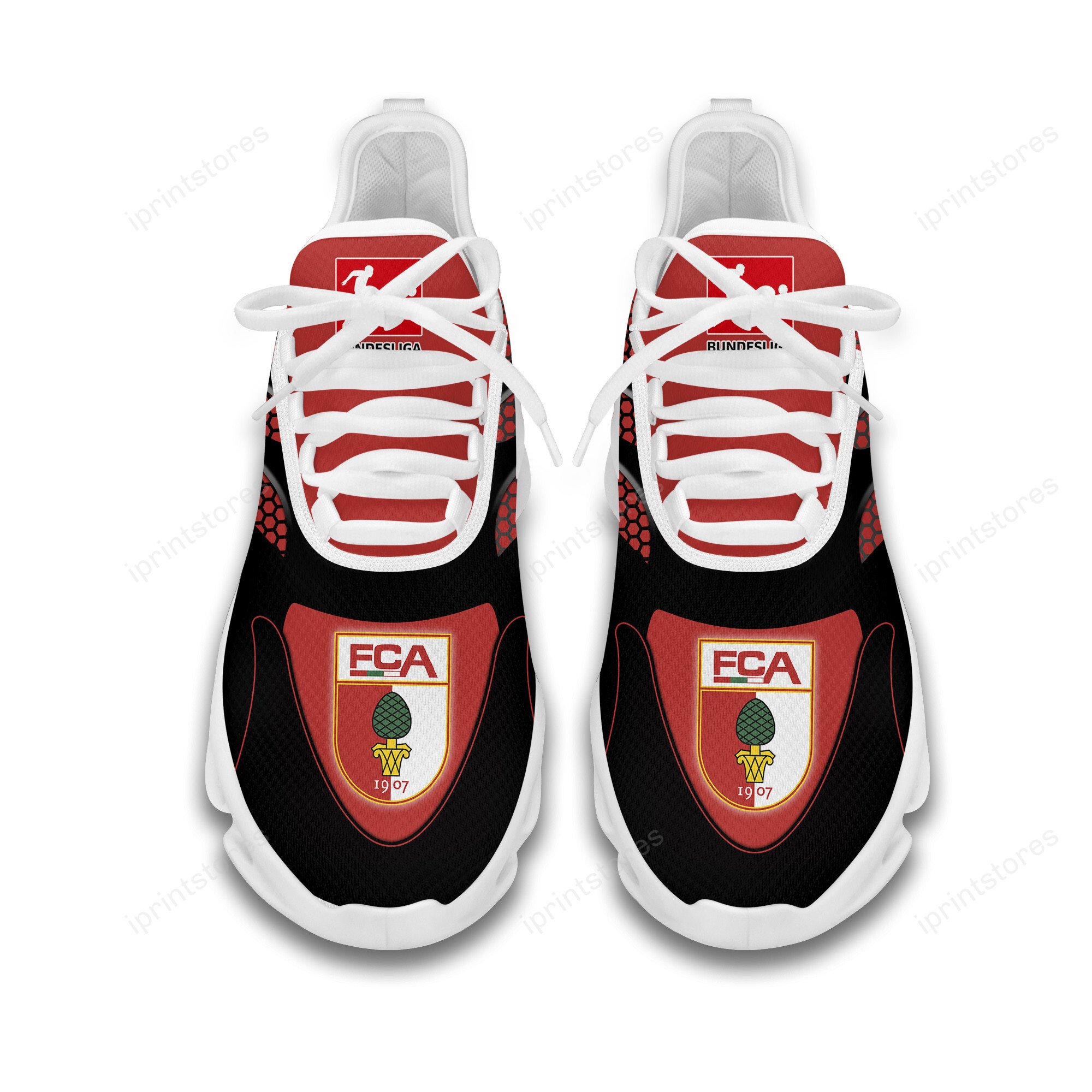 FC Augsburg Großes Logo Schuhe – Bild 2