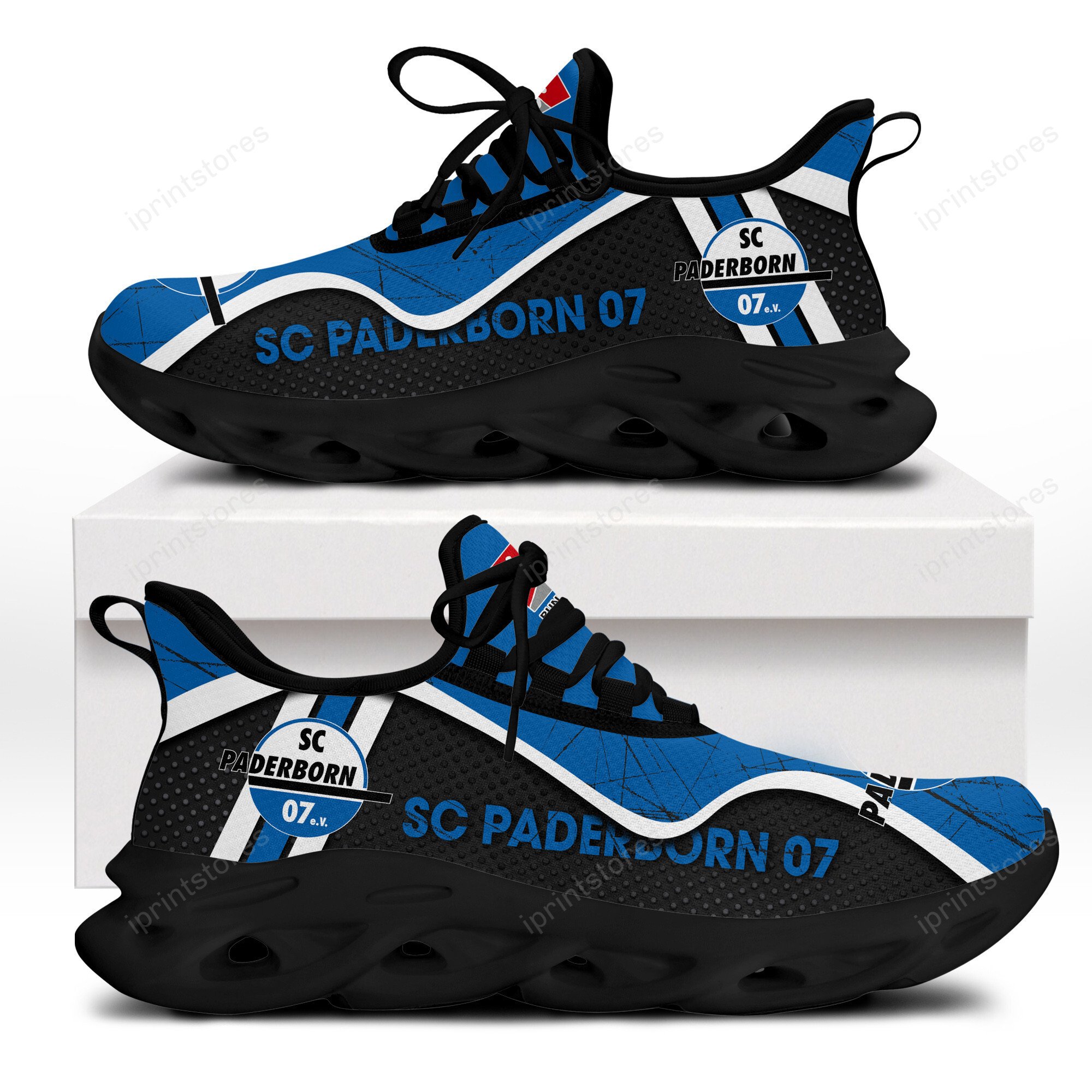 SC Paderborn 07 Kratzfester Vintage-Stil Schuhe