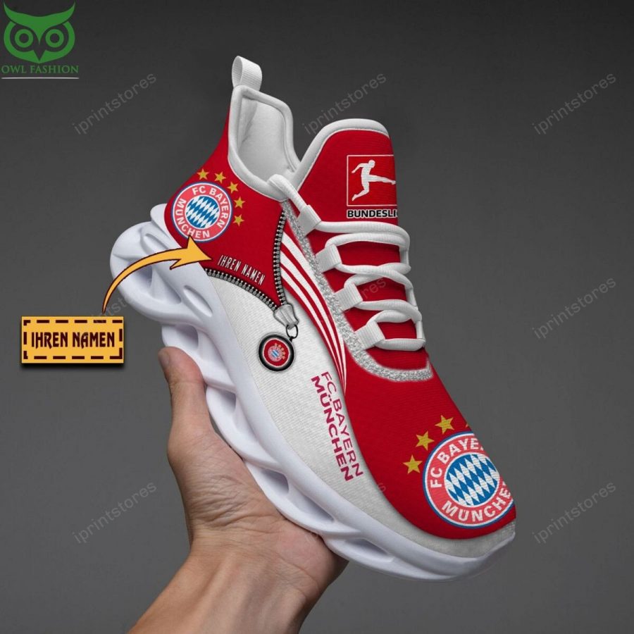 FC Bayern München Reißverschlussmuster Schuhe – Bild 3
