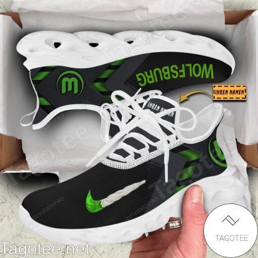 VfL Wolfsburg Schwarze Individuelle Schuhe – Bild 2
