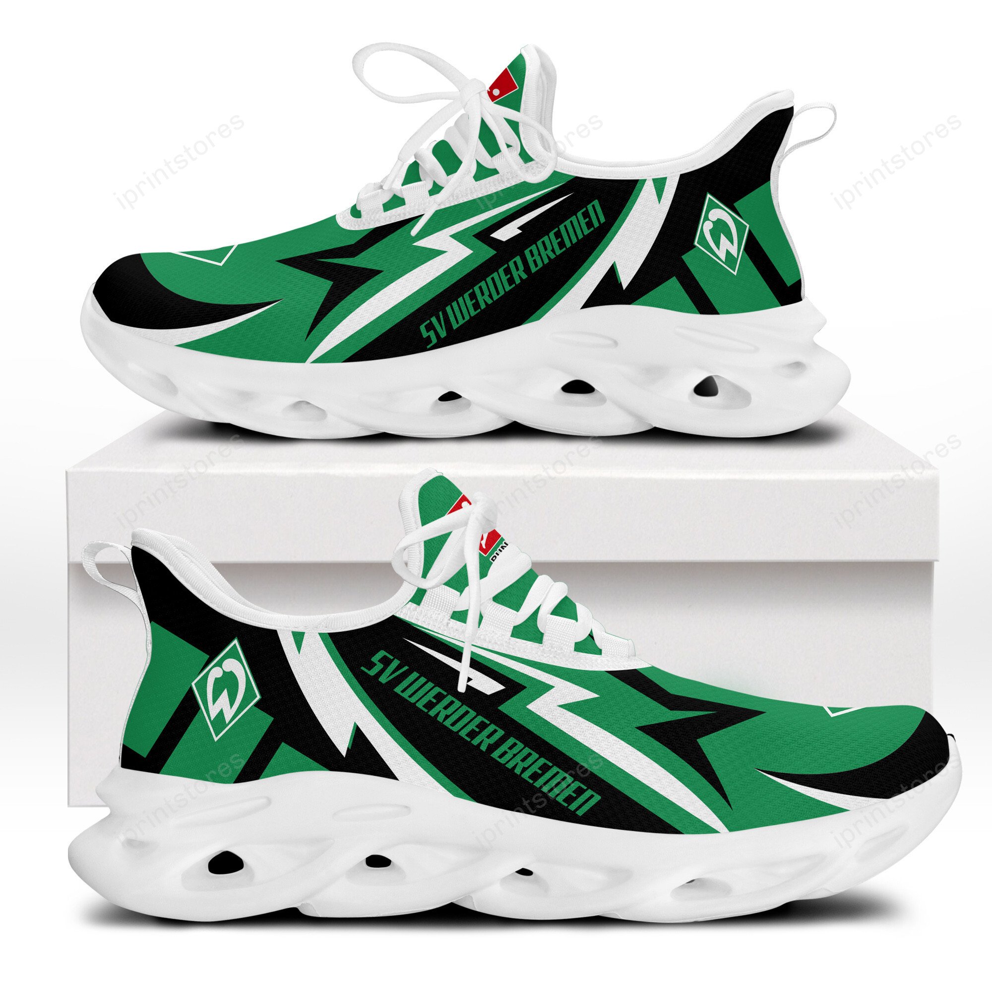 SV Werder Bremen Donnermuster Schuhe