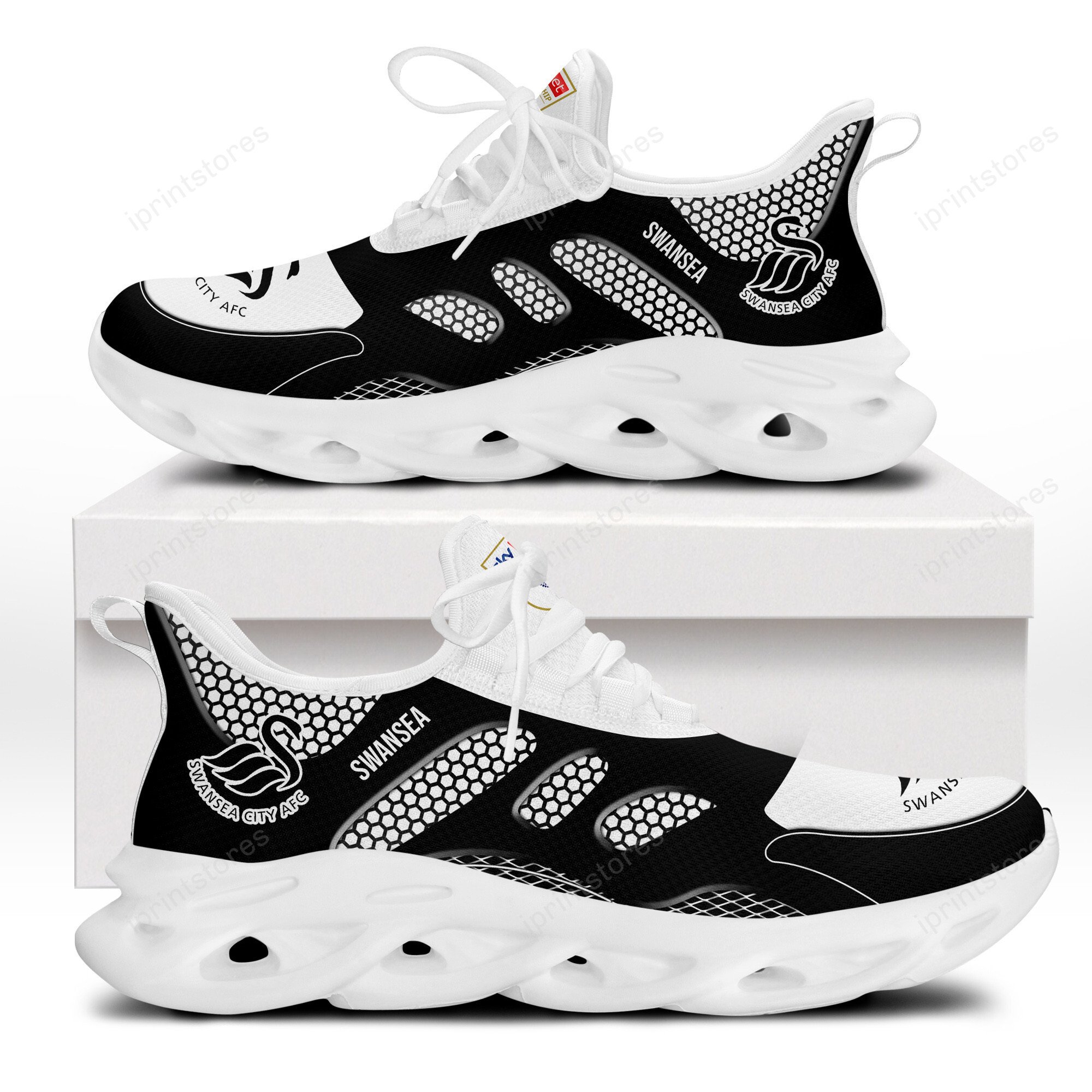 Swansea City A.F.C. Großes Logo Schuhe