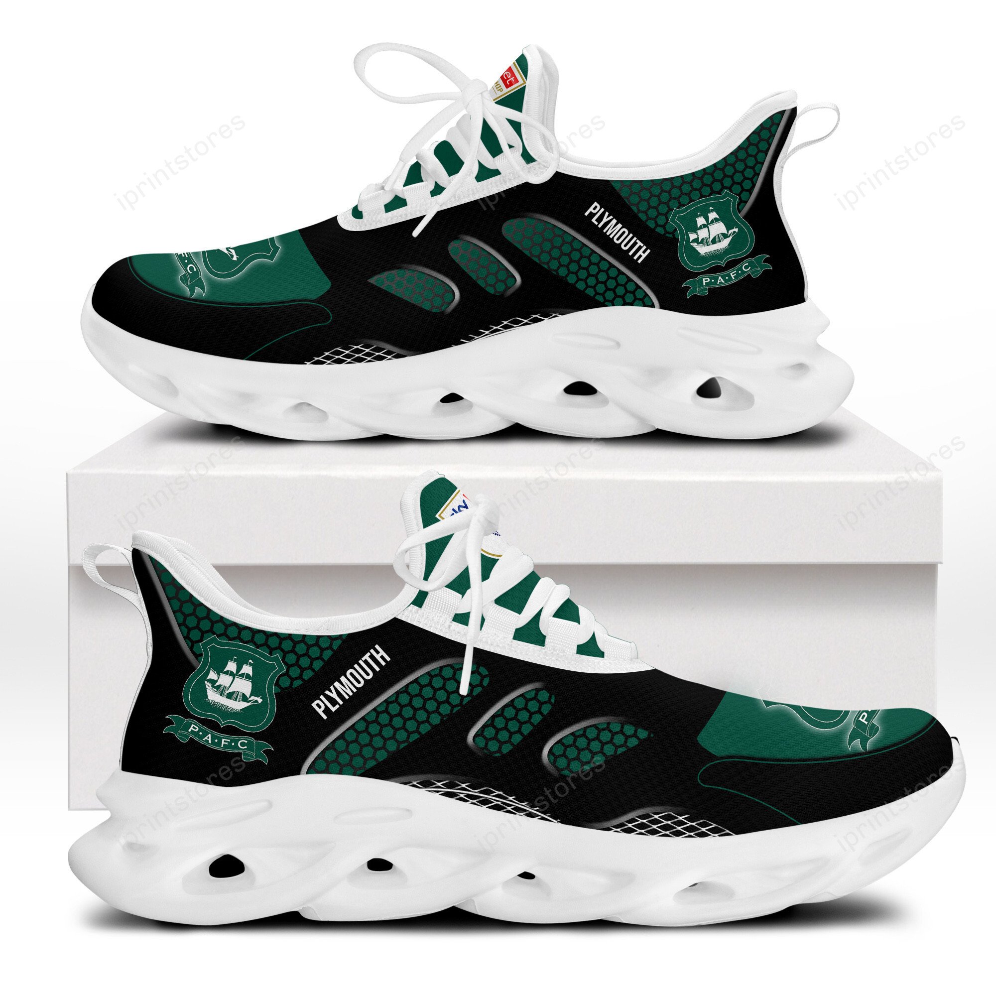 Plymouth Argyle F.C. Großes Logo Schuhe