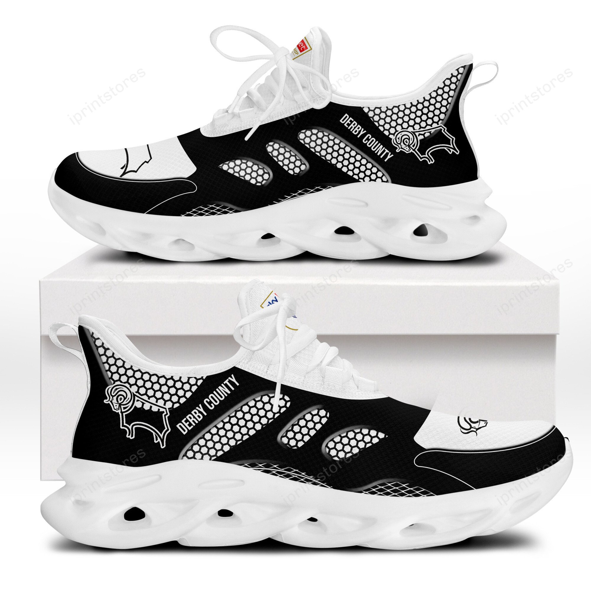 Derby County Großes Logo Schuhe