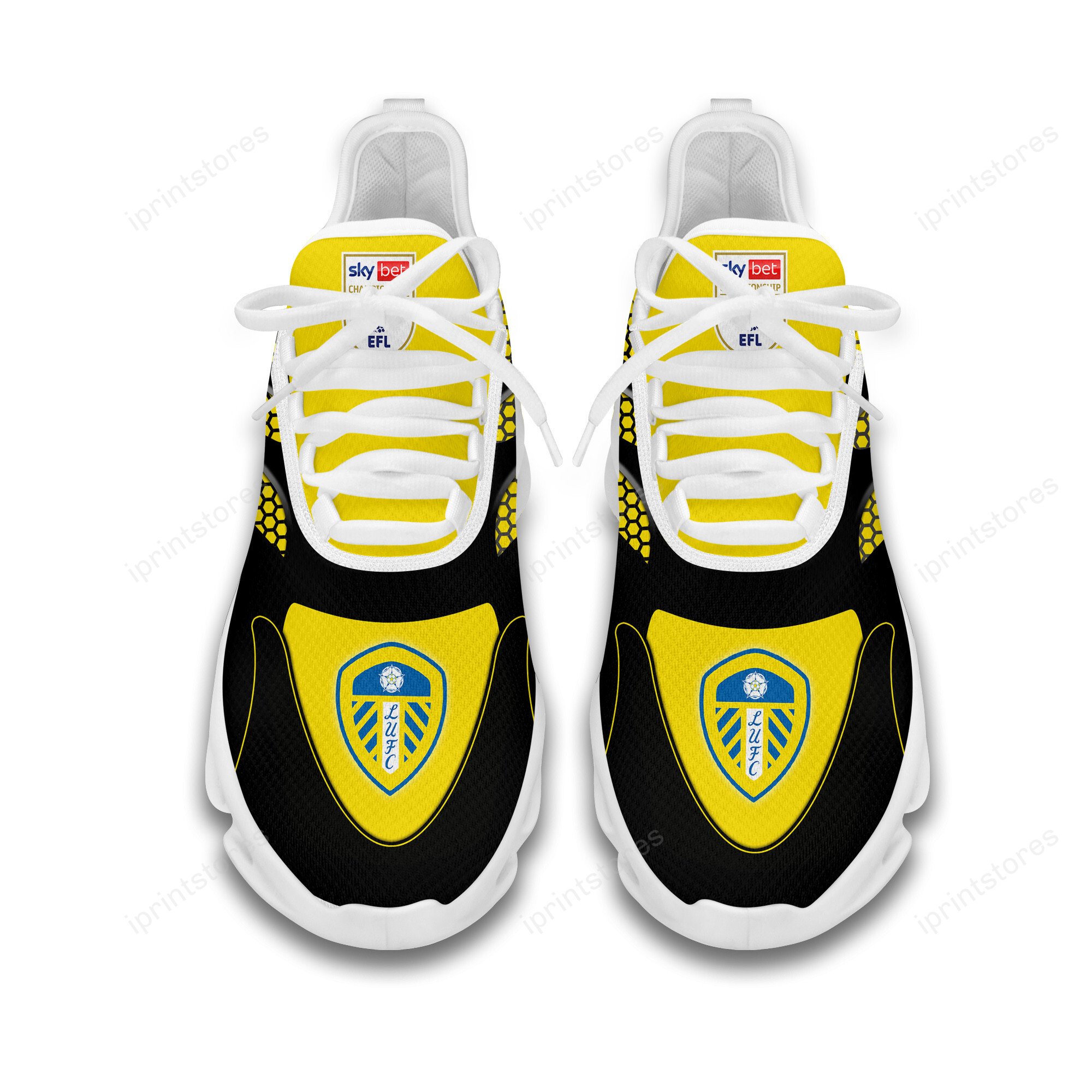 Leeds United Großes Logo Schuhe – Bild 2