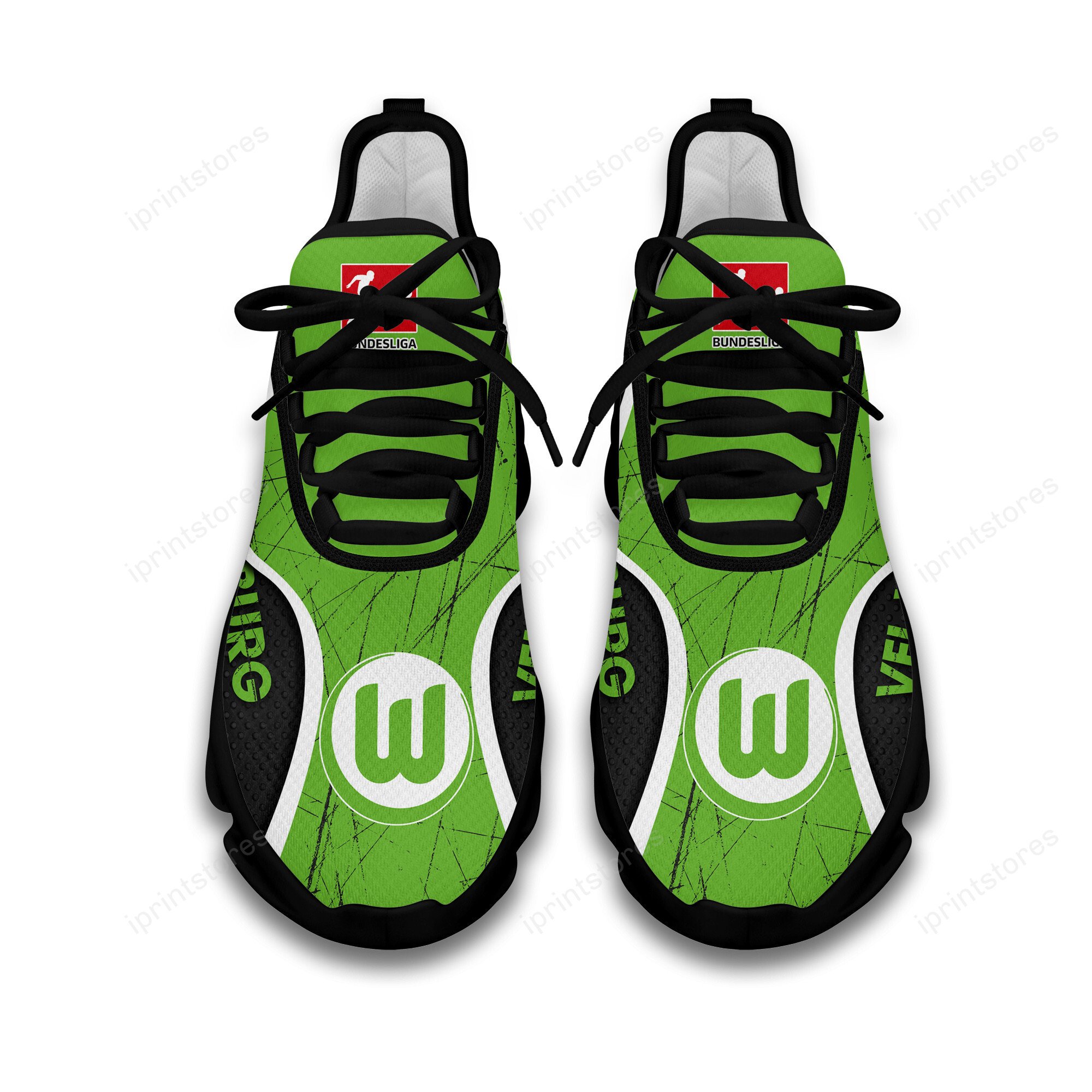 VfL Wolfsburg Kratzfester Vintage-Stil Schuhe – Bild 2