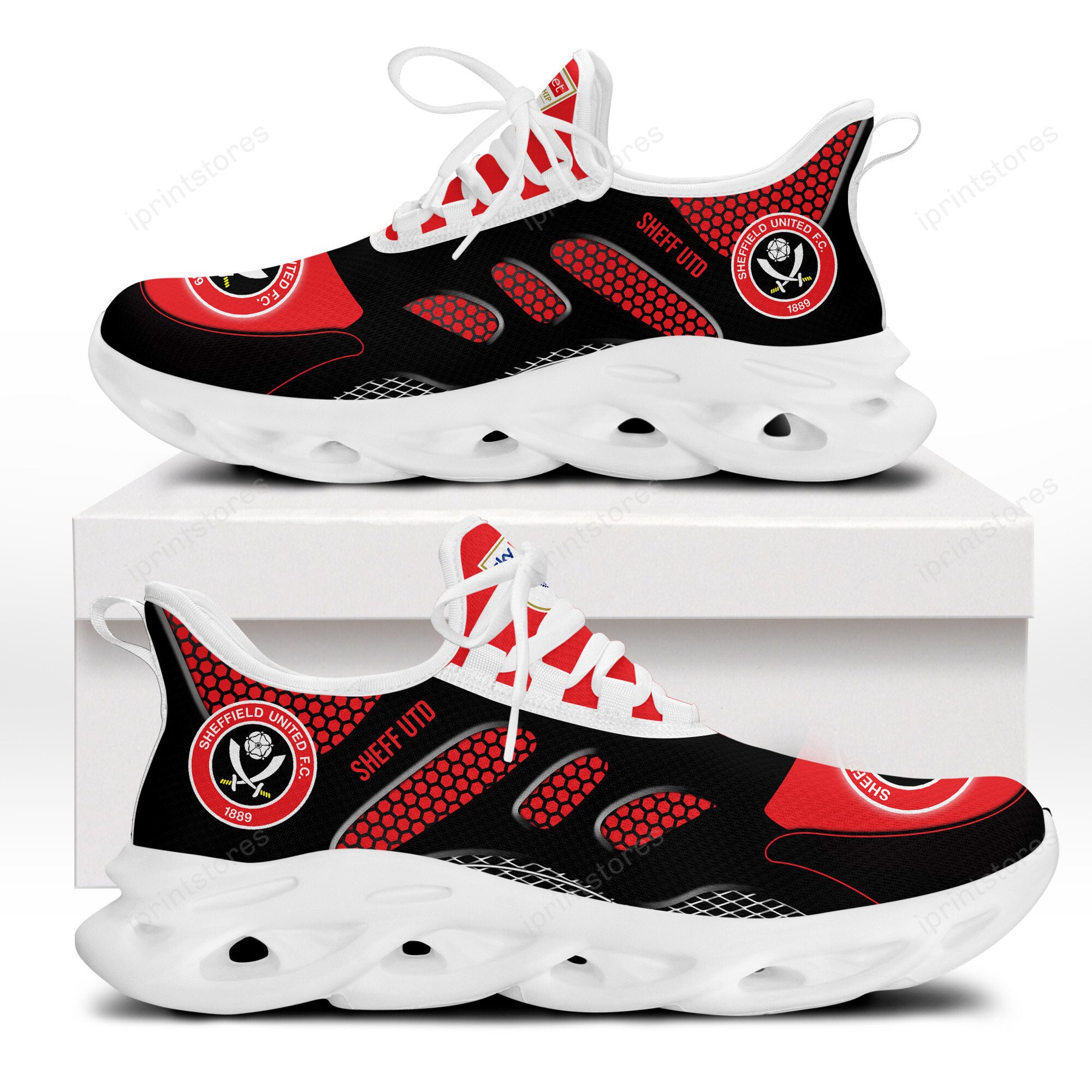 Sheffield United F.C. Großes Logo Schuhe