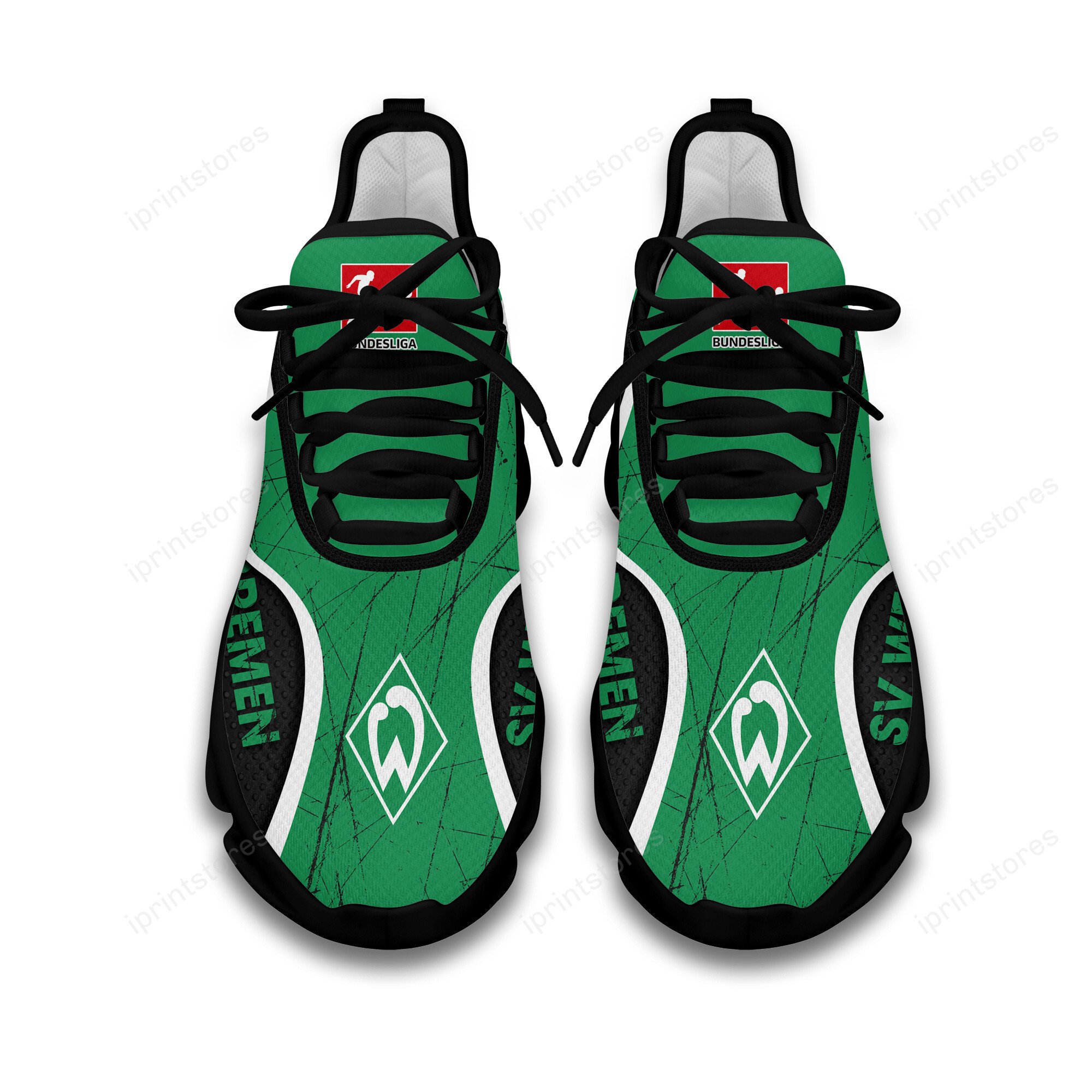 SV Werder Bremen Kratzfester Vintage-Stil Schuhe – Bild 2
