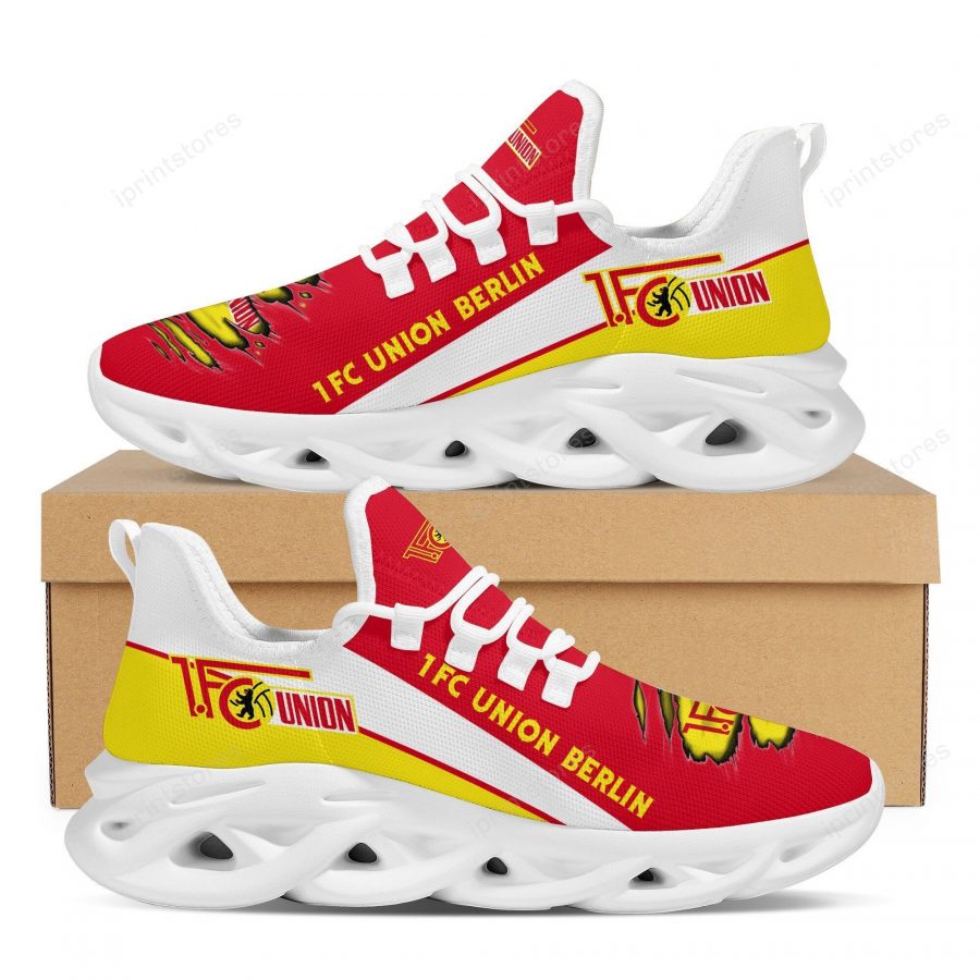 1. FC Union Berlin Logo Torn Pattern Schuhe – Bild 3