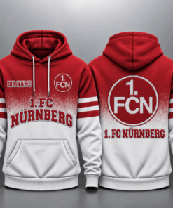 1. FC Nürnberg Kapuzensweatshirt - FCN Ombré Hoodie