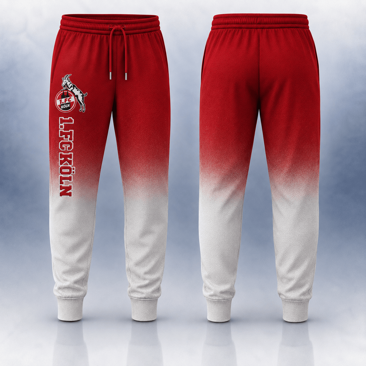 1. FC Köln Kapuzensweatshirt - KOE Ombré Hoodie – Bild 2