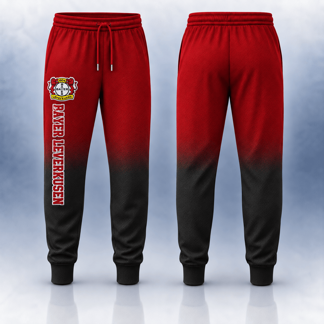 Bayer Leverkusen Kapuzensweatshirt - B04 Ombré Hoodie – Bild 2