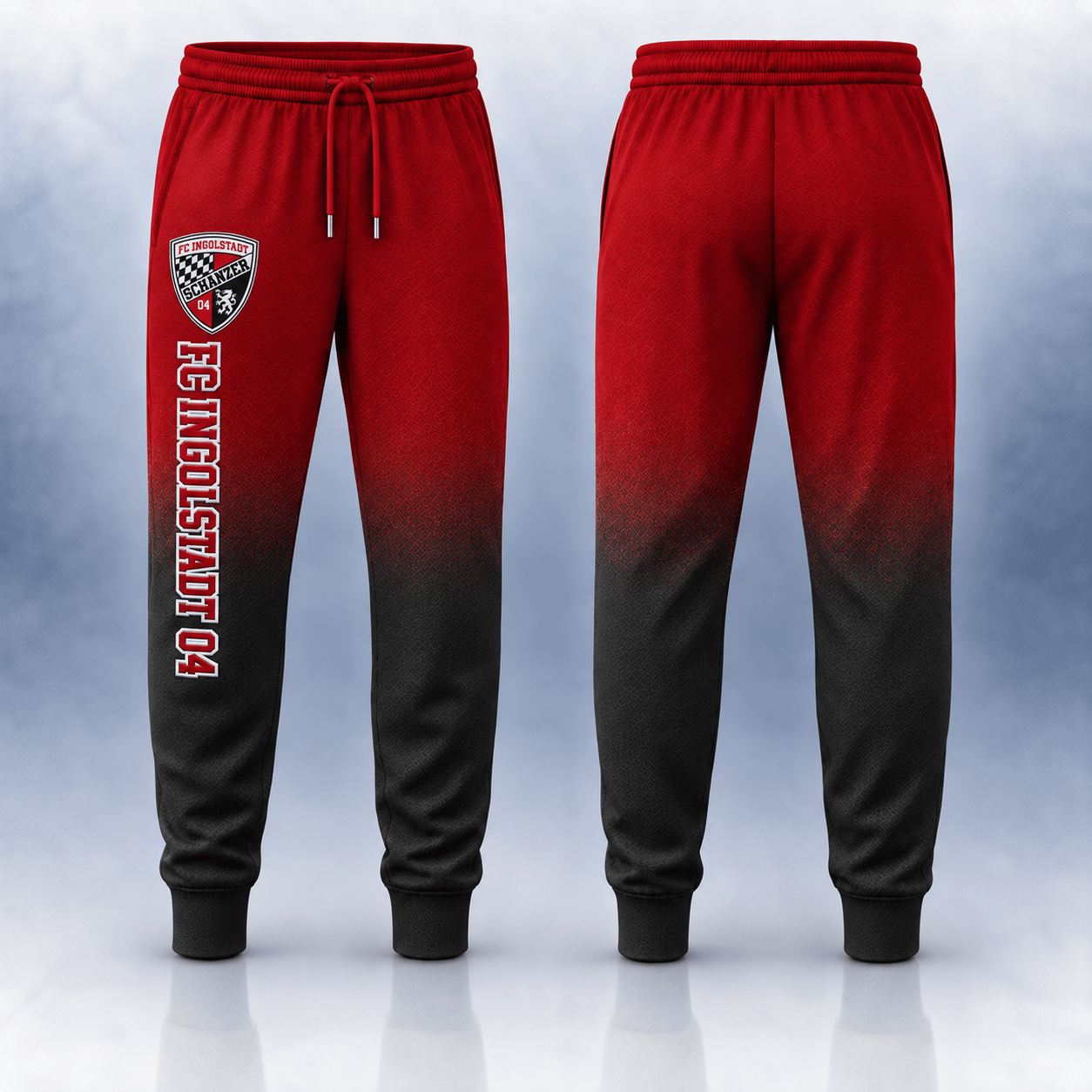 FC Ingolstadt 04 Kapuzensweatshirt - FCI Ombré Hoodie – Bild 2