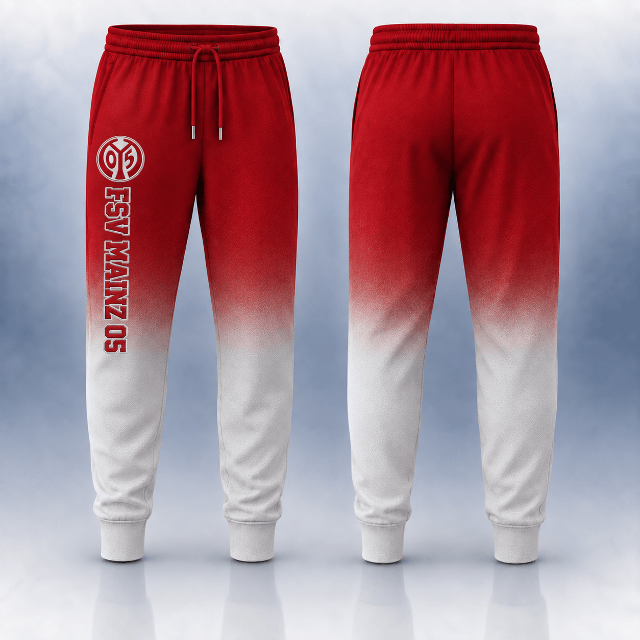 1. FSV Mainz 05 Kapuzensweatshirt - M05 Ombré Hoodie – Bild 2