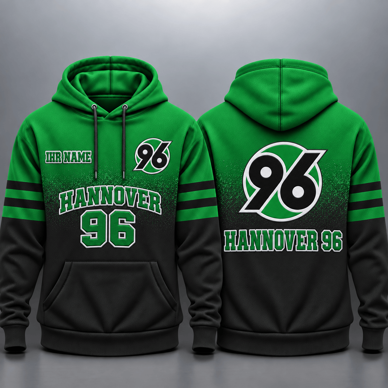 Hannover 96 Kapuzensweatshirt - H96 Ombré Hoodie