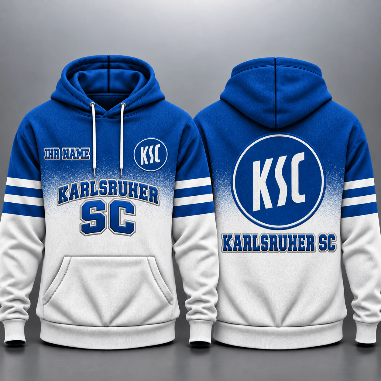 Karlsruher SC Kapuzensweatshirt - KSC Ombré Hoodie