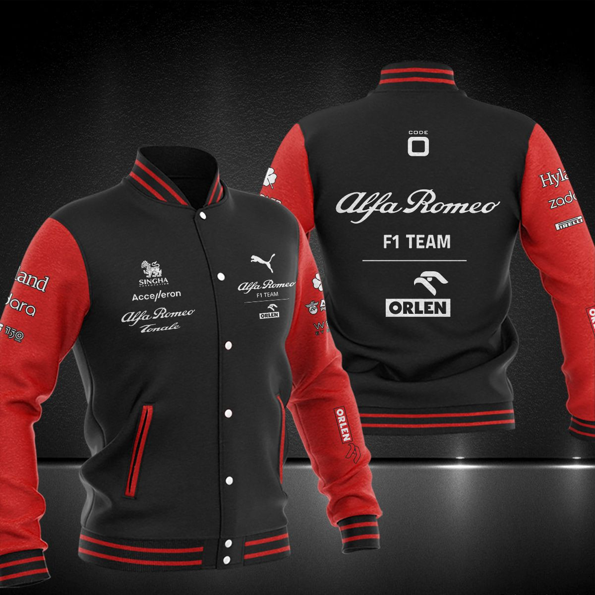 Alfa Romeo Racing ORLEN College Jacke – Bild 4