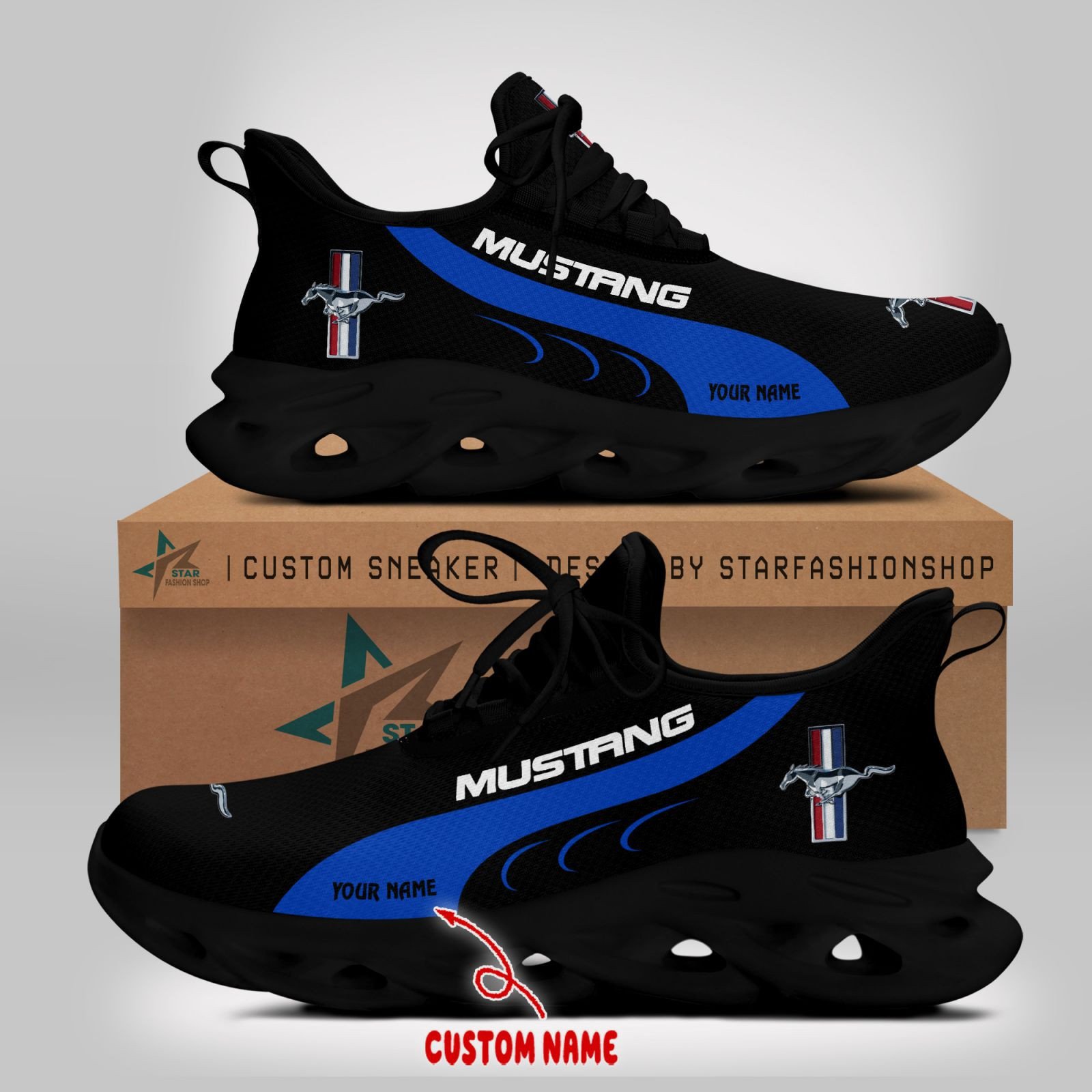 Ford Mustang Schuhe – Bild 5