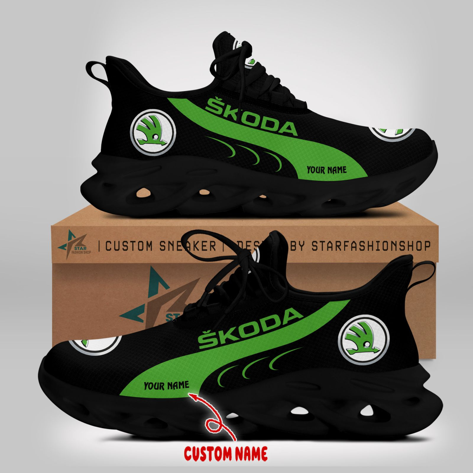 Skoda Auto Schuhe – Bild 3