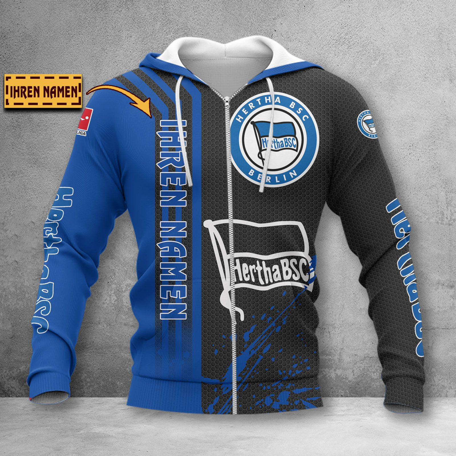 Hertha BSC Zip Hoodie