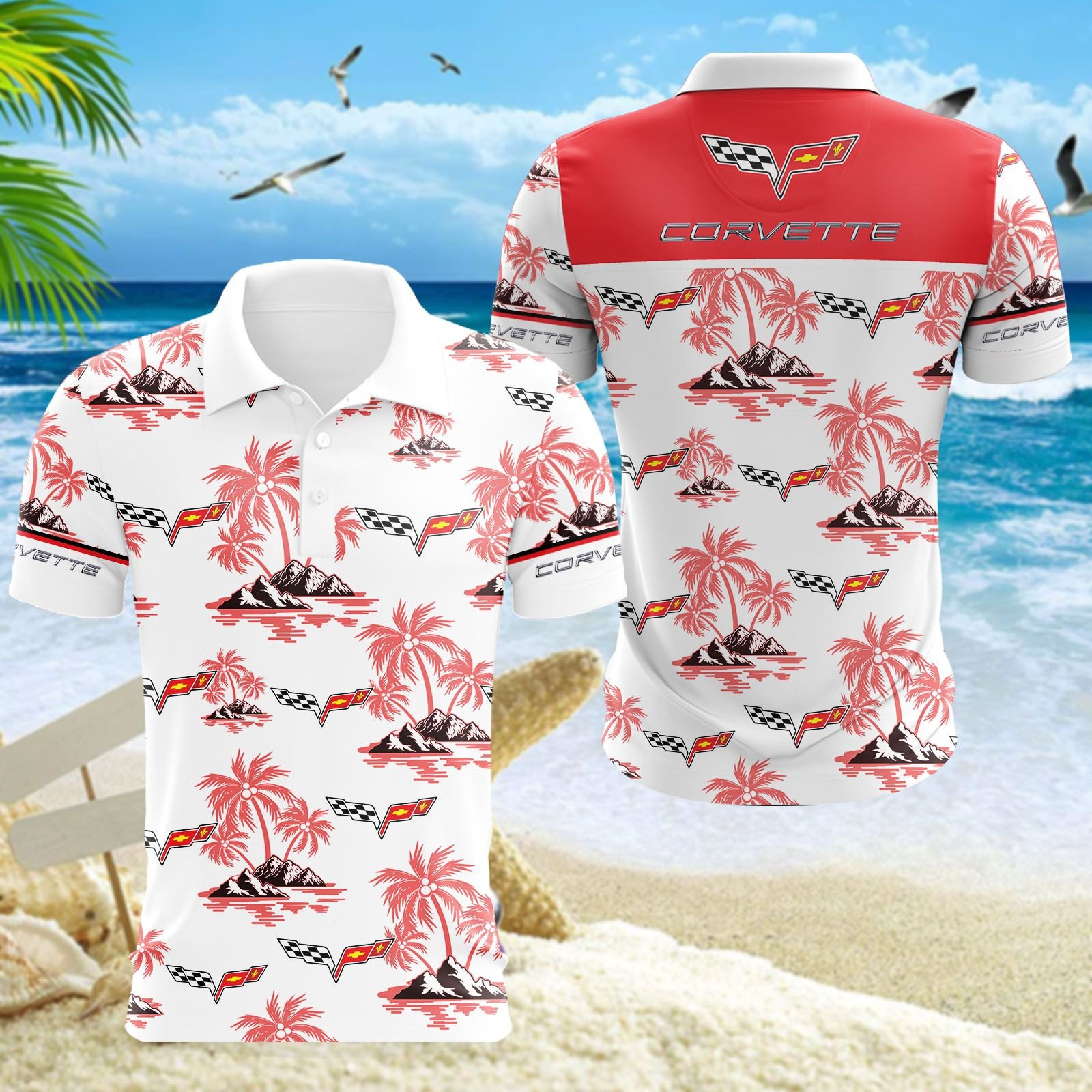 Corvette C6 Poloshirt