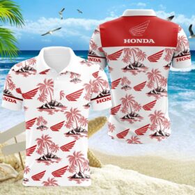 Honda Motorcycle Poloshirt