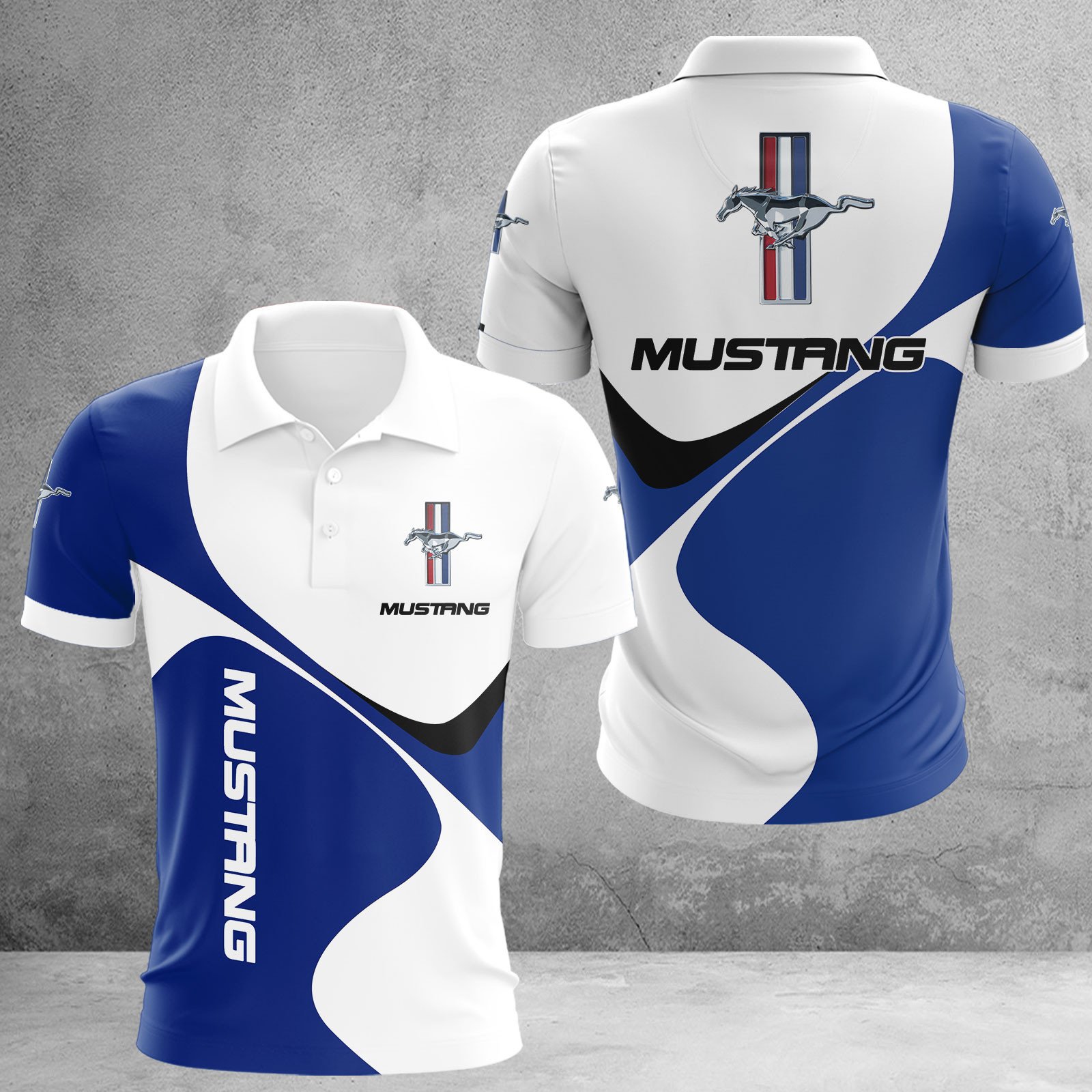 Ford Mustang Poloshirt