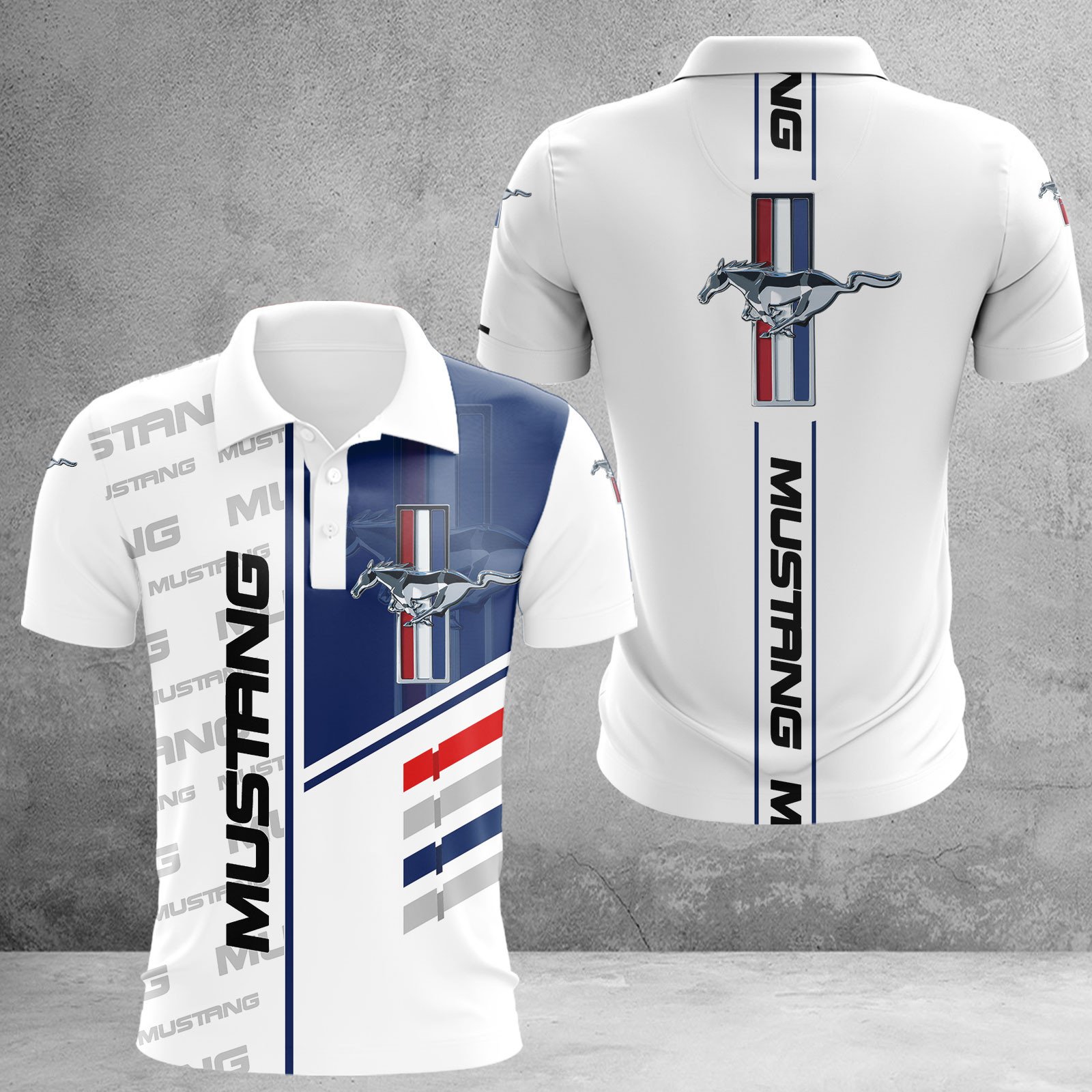 Ford Mustang Poloshirt