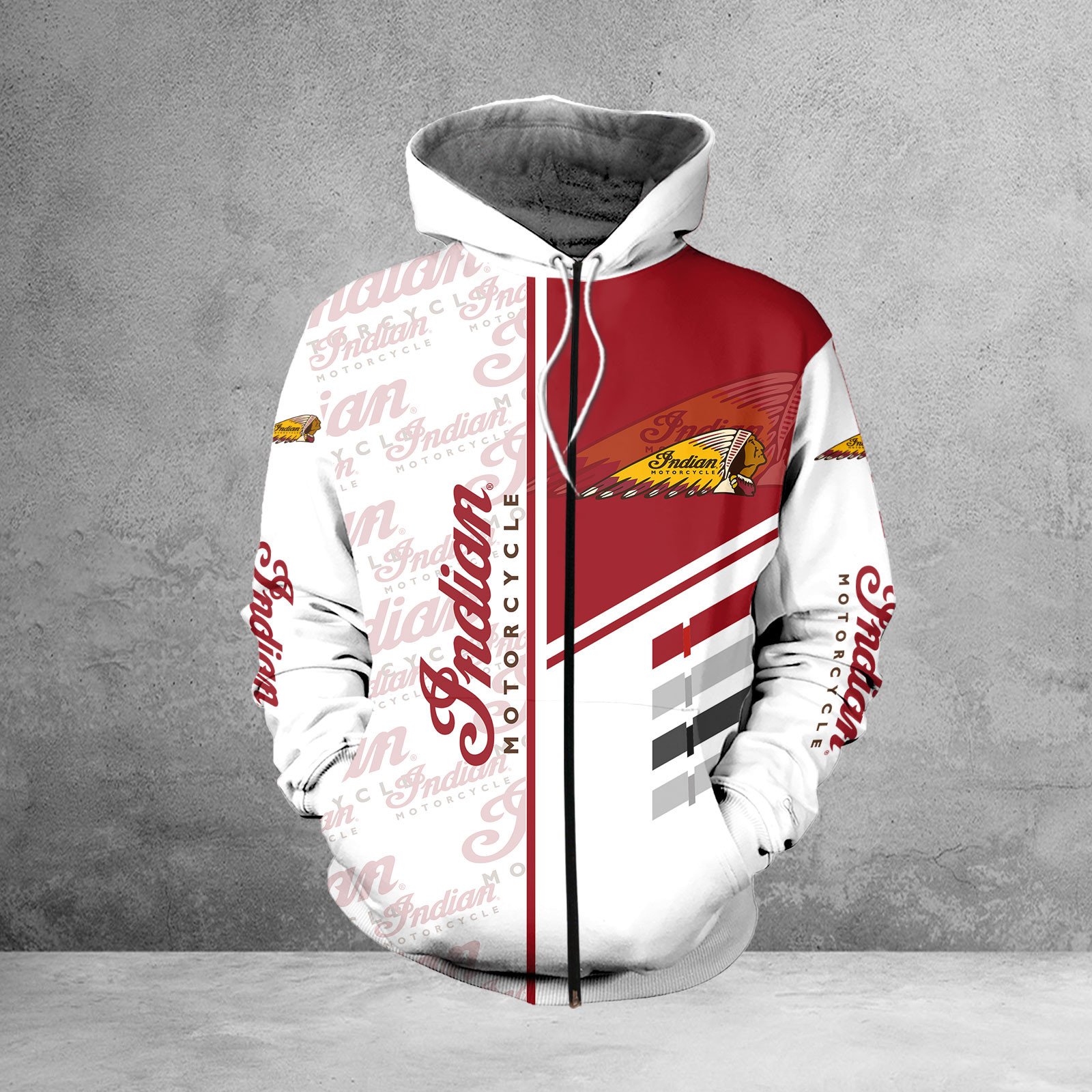 Indian Motorcycle Zip Hoodie