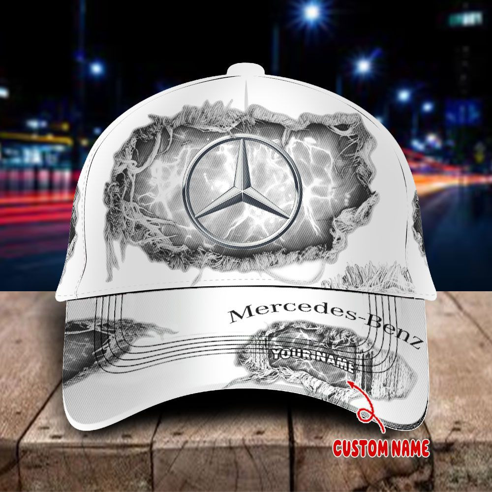 Mercedes-Benz White Basecap