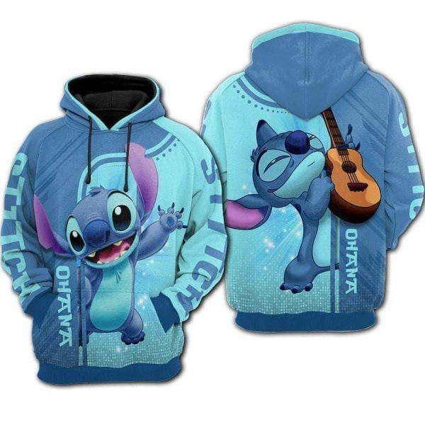 Stitch Hoodie - Lilo & Stitch Disney 208
