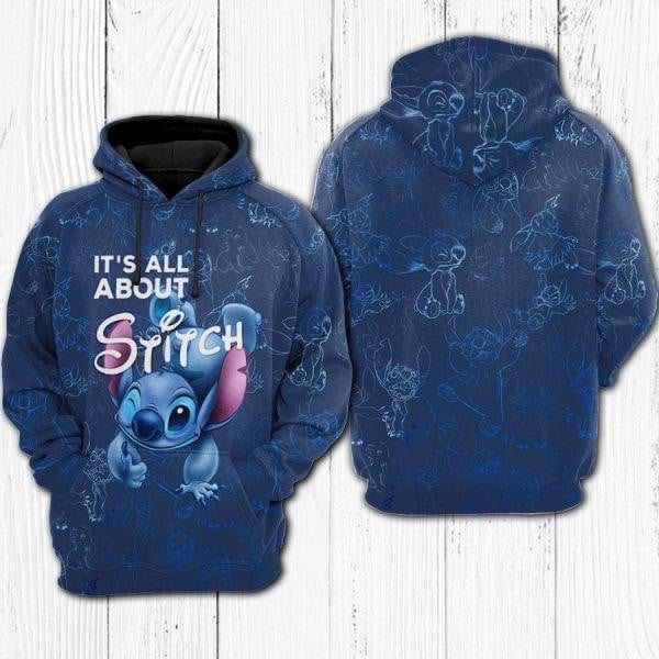 Stitch Hoodie - Lilo & Stitch Disney 258