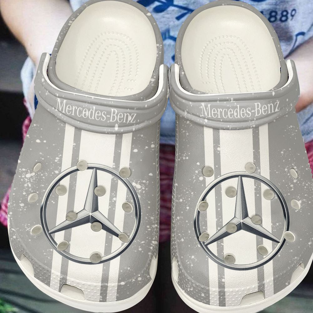 Mercedes-Benz White Clogs