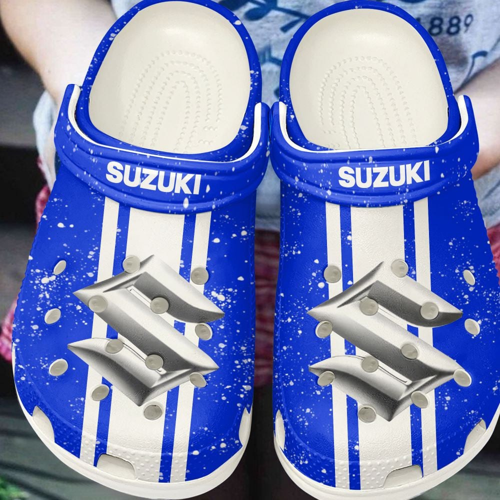 Suzuki Blue Clogs