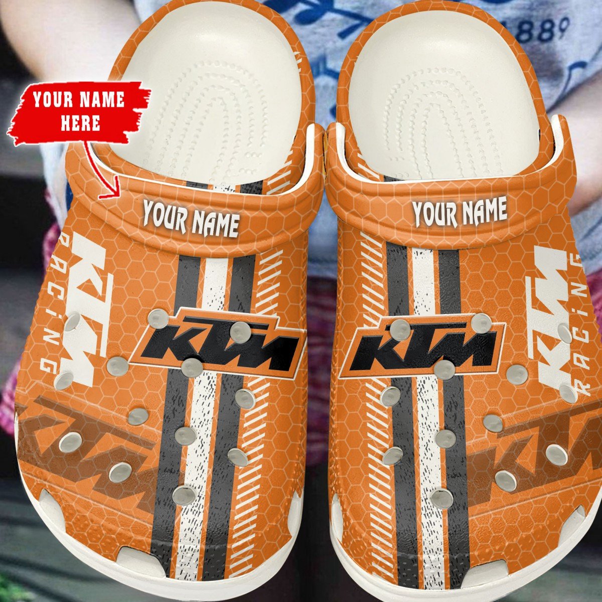 KTM Racing Clogs