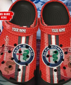 Alternative view of Alfa Romeo Red Clogs